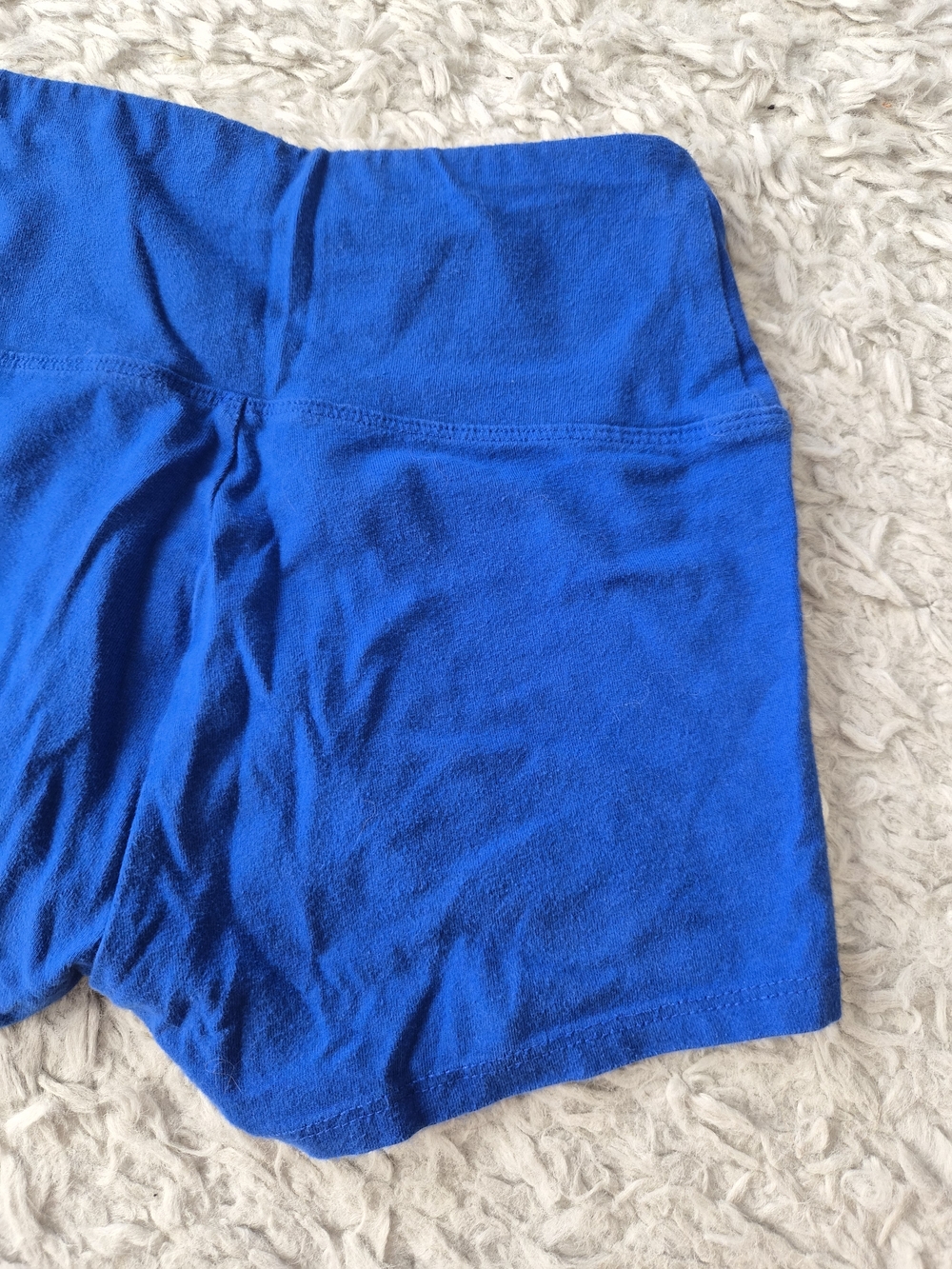 Wild Fable Cobalt Blue High-Waisted Mini Booty Shorts - XXS - Picture 10 of 11